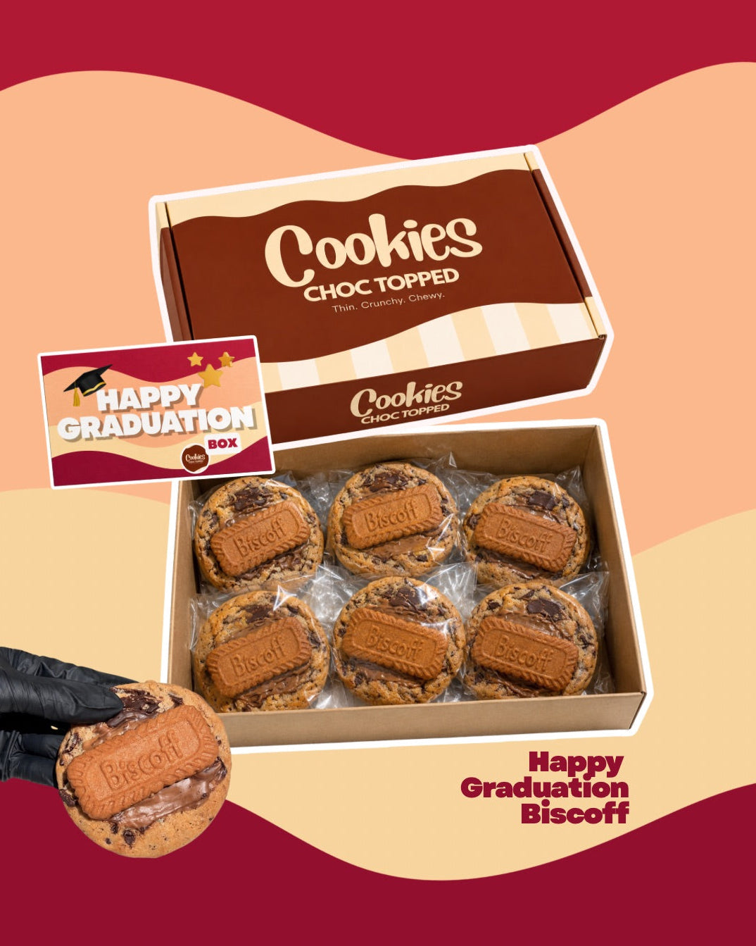 Happy Graduation Cookie Gift Box