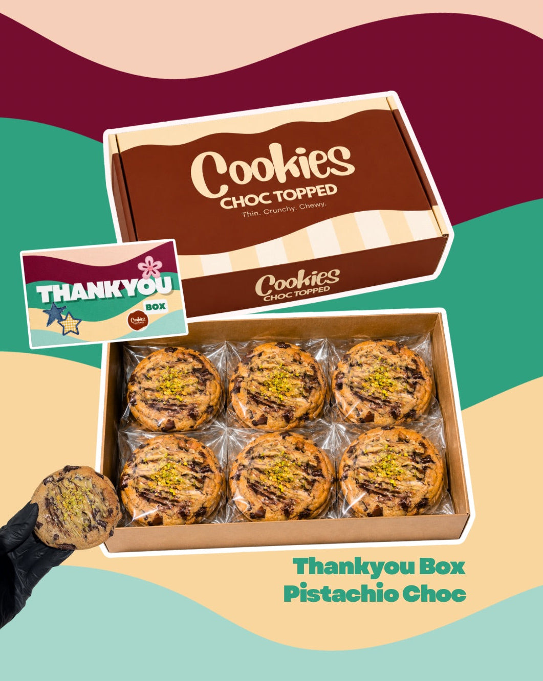 Thankyou Cookie Gift Box